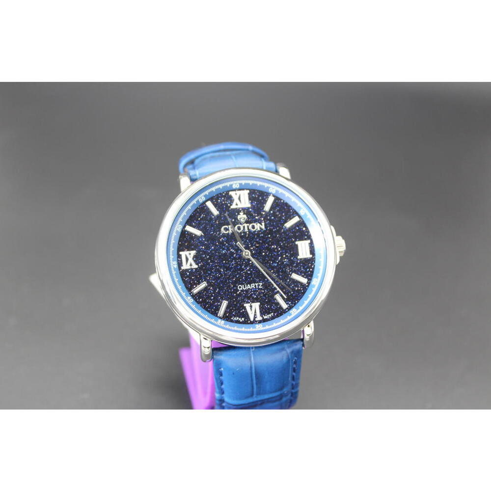 Croton CN307587 Blue “Starry Sky” Quartz Dress Watch –‎ 5ATM – Japan Movement